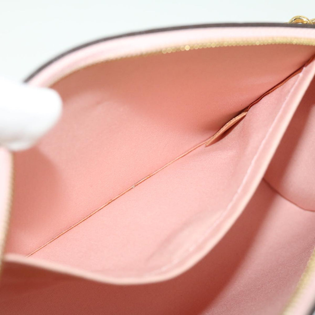 Louis Vuitton Pink Patent leather Santa Monica shoulder bag