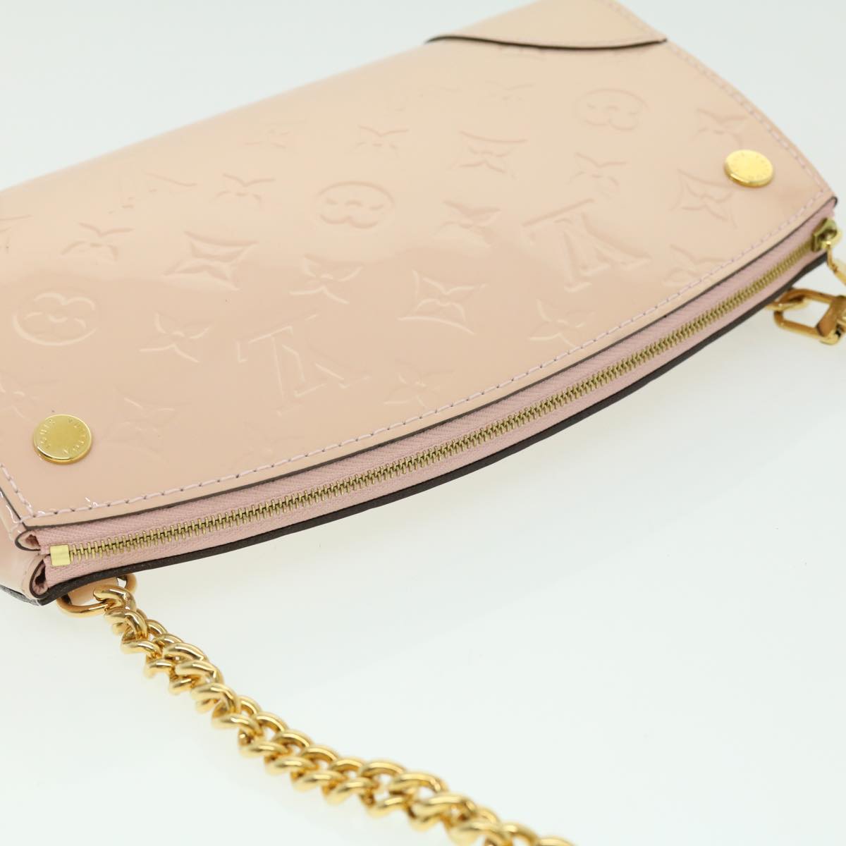Louis Vuitton Pink Patent leather Santa Monica shoulder bag