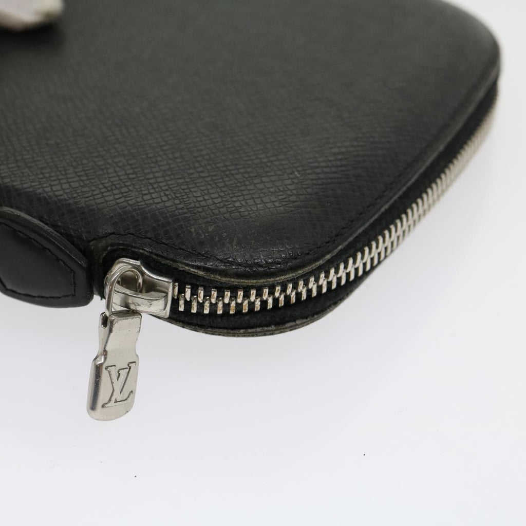 Louis Vuitton Black Leather Organizer wallet accessories