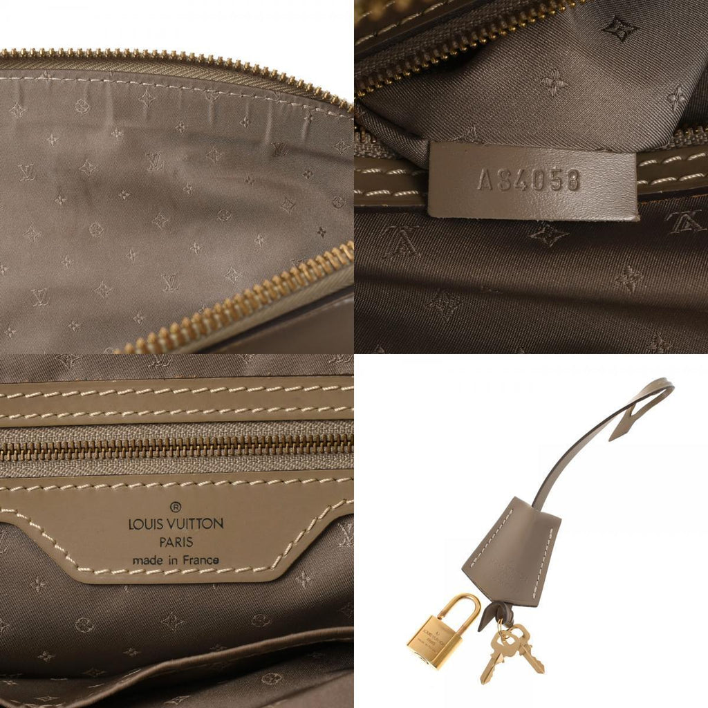 Louis Vuitton Beige Leather Lockit handbag bag