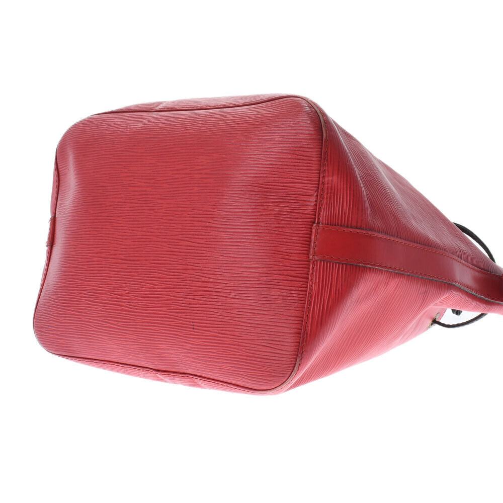 Louis Vuitton Red Leather Noe shoulder bag