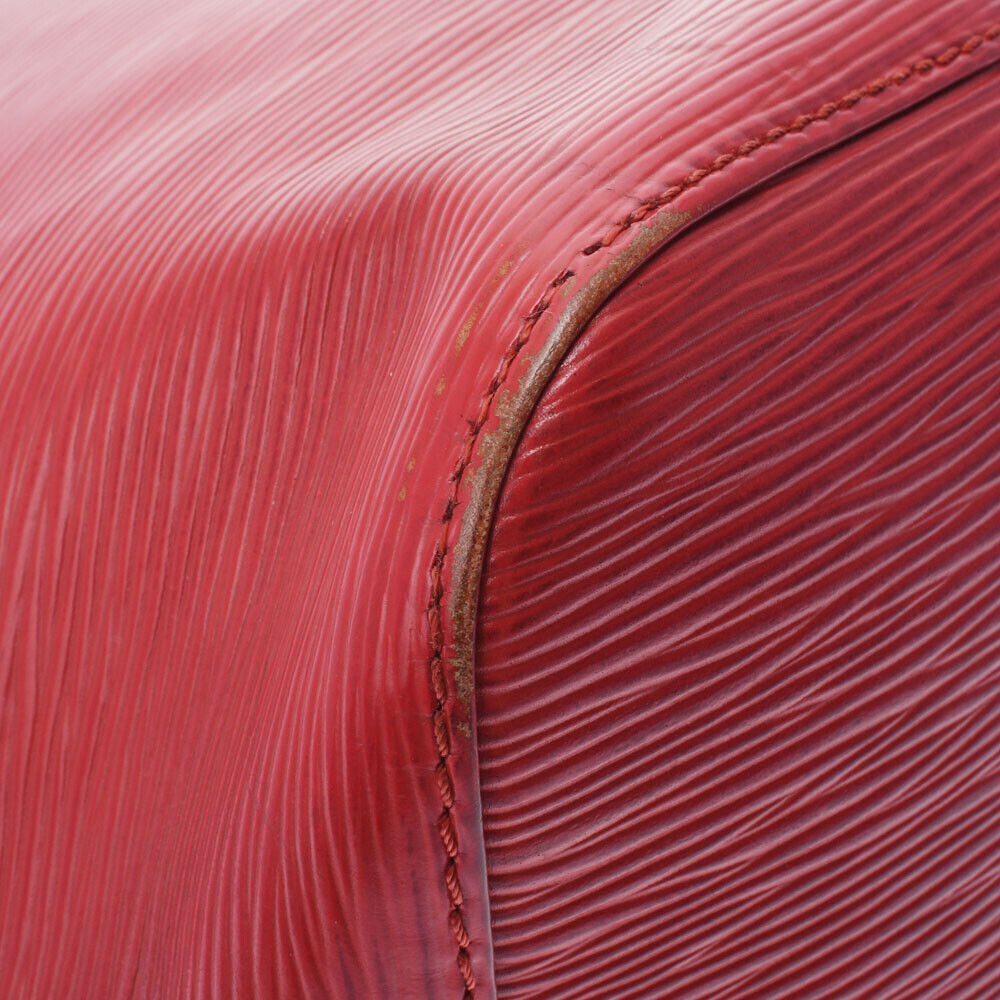 Louis Vuitton Red Leather Noe shoulder bag