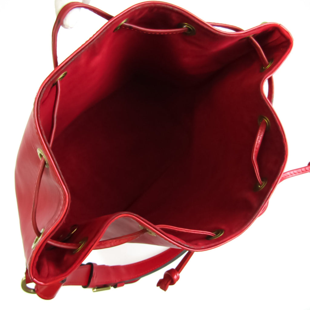 Louis Vuitton Red Leather Petit Noe shoulder bag