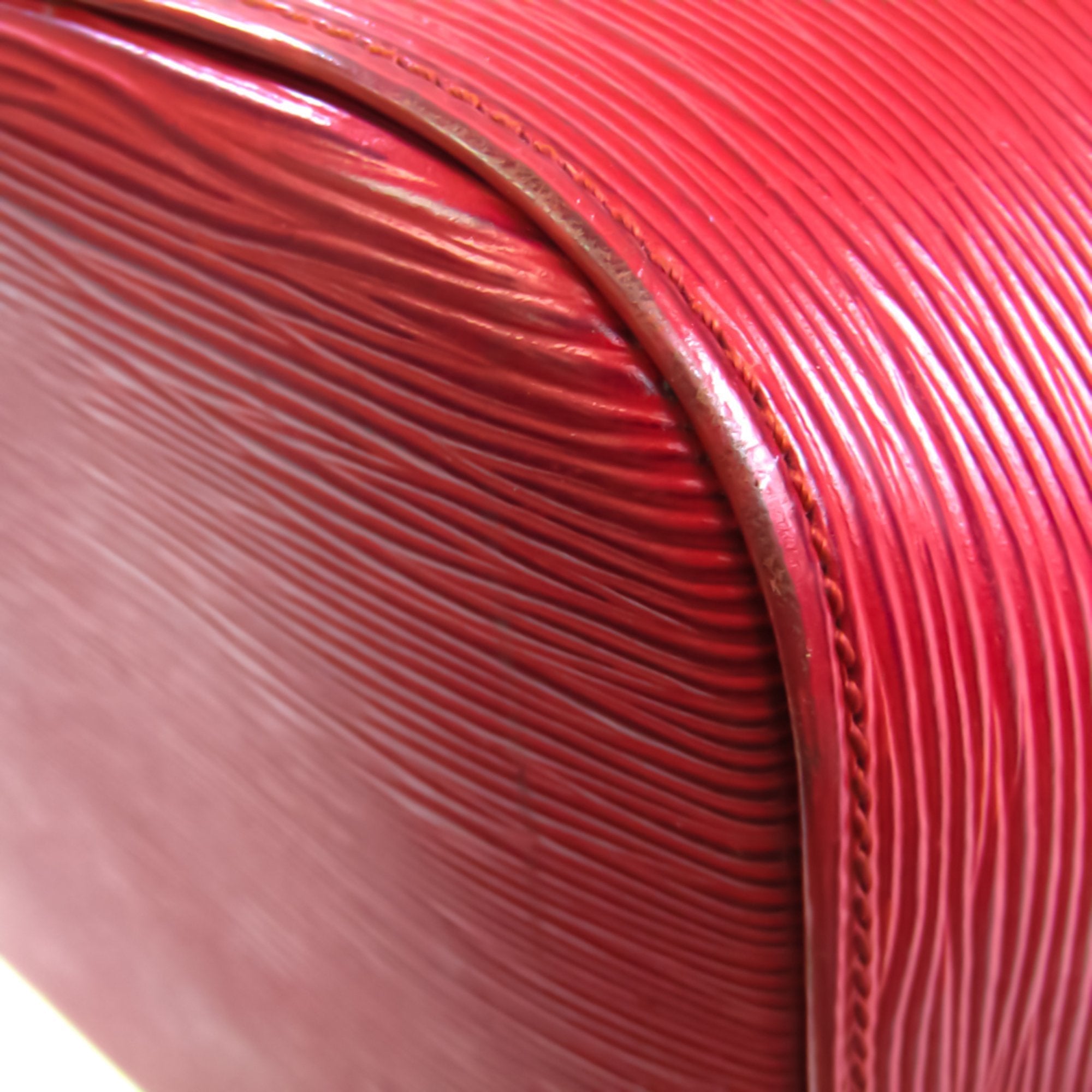 Louis Vuitton Red Leather Petit Noe shoulder bag