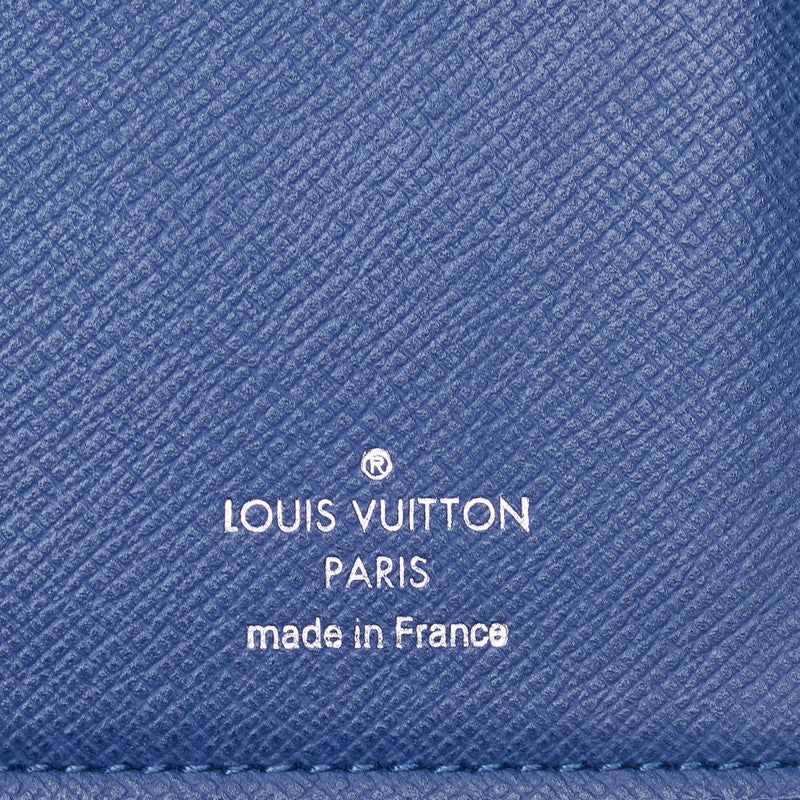 Louis Vuitton Epic Portfolio Braza Long Wallet M60616 Blue-Rest Leather Ladies Louis Vuitton