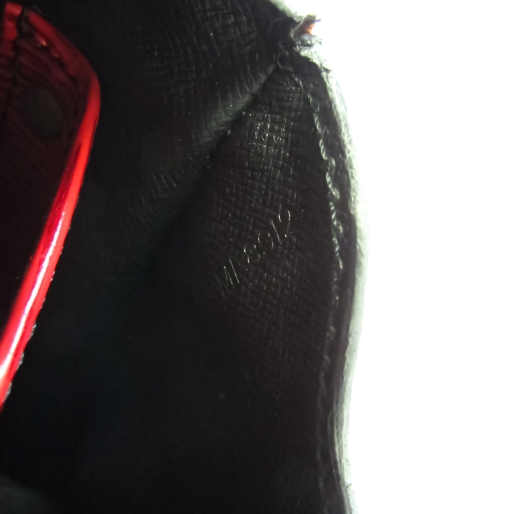 Louis Vuitton Red Leather Cartouchiere shopper bag