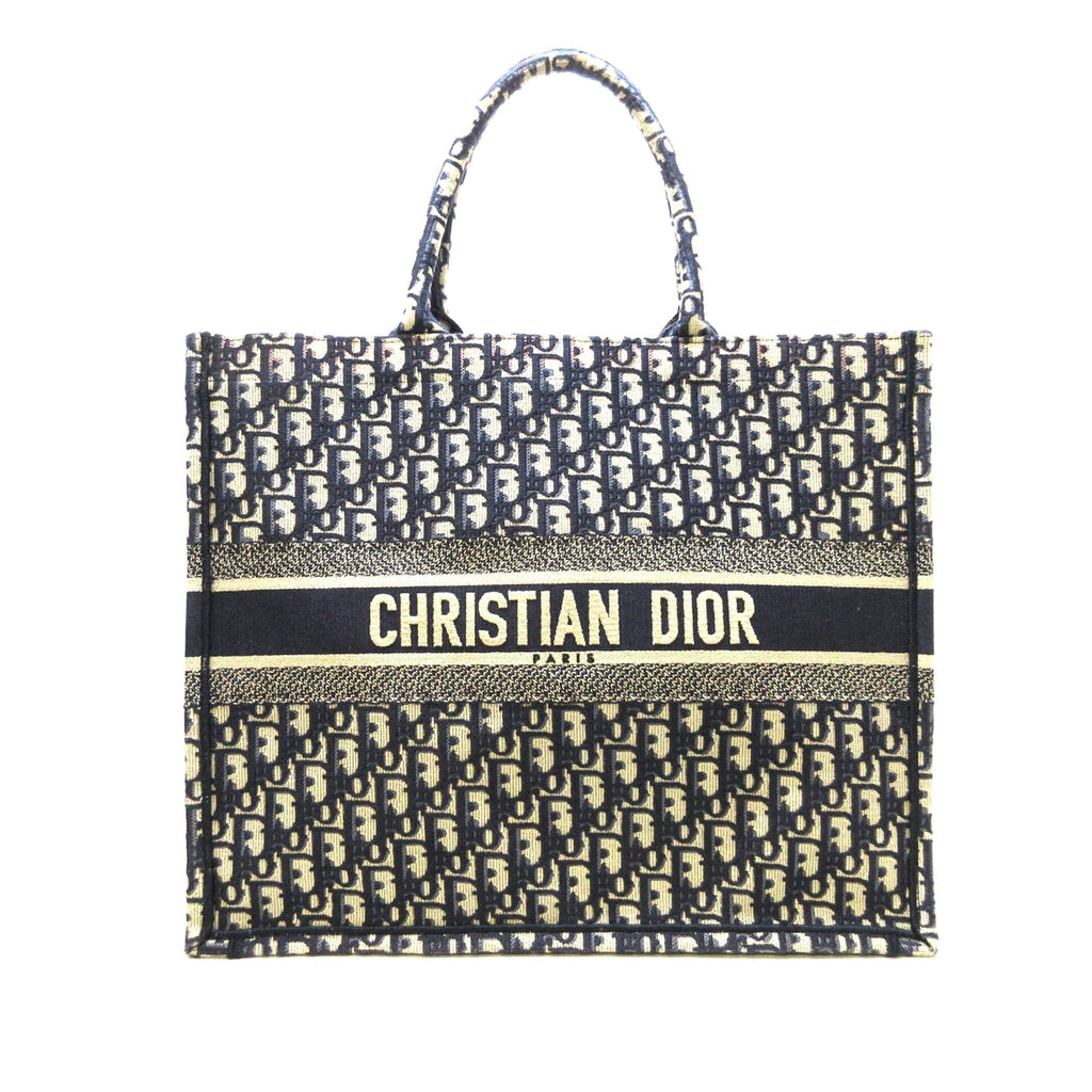 DIOR Large Oblique Book Tote Tote Bag