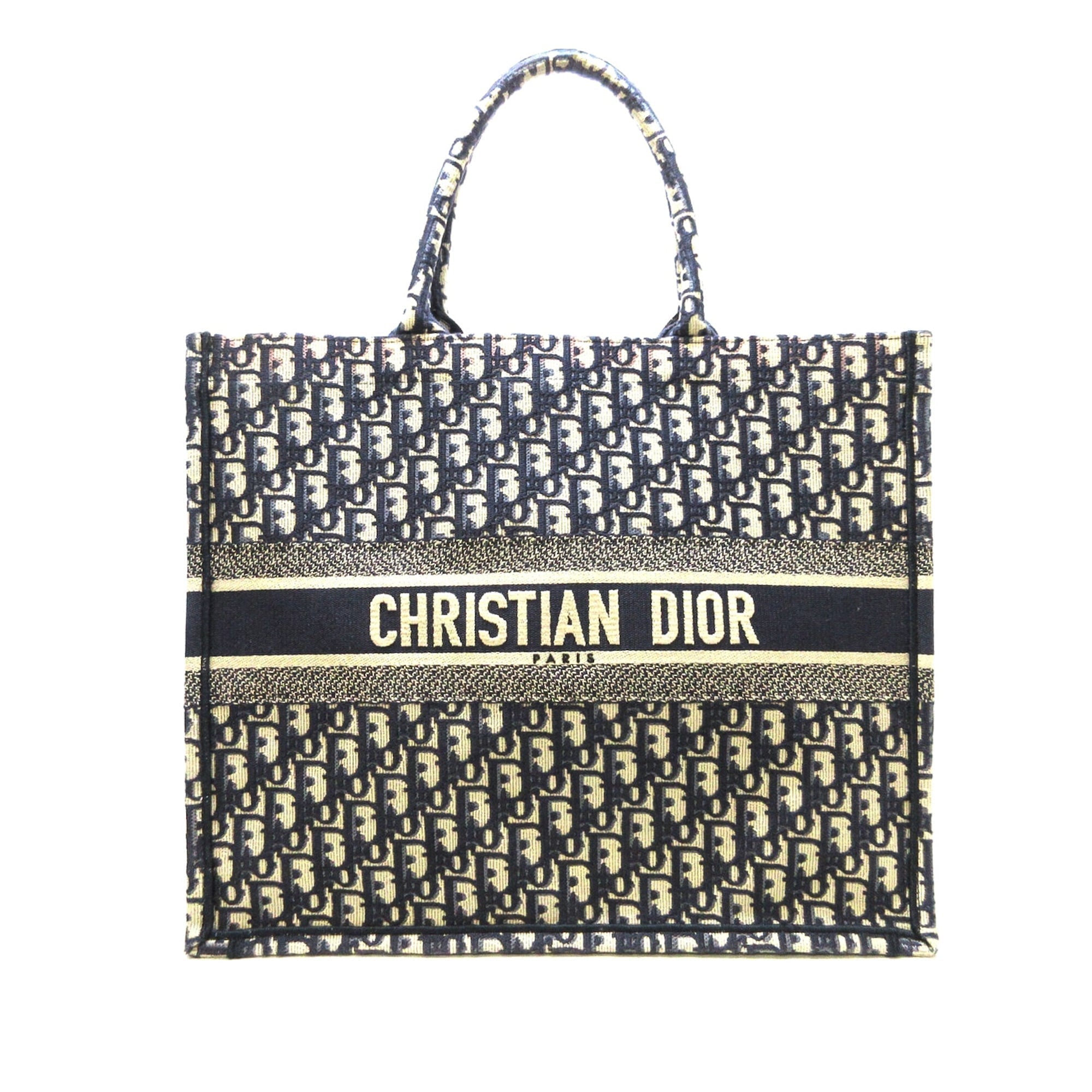 DIOR Large Oblique Book Tote Tote Bag