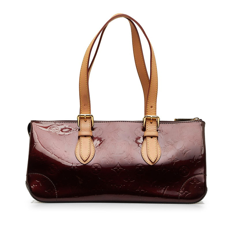 Louis Vuitton Monogram Verney Rosewood Avenue Handbag M93510 Amarant Pearl Patent Leather  Louis Vuitton