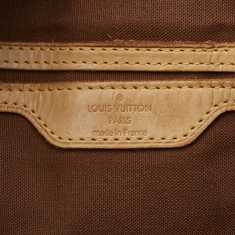 Louis Vuitton Monogram Palermo GM Shoulder Bag M40146 Brown PVC Leather  Louis Vuitton