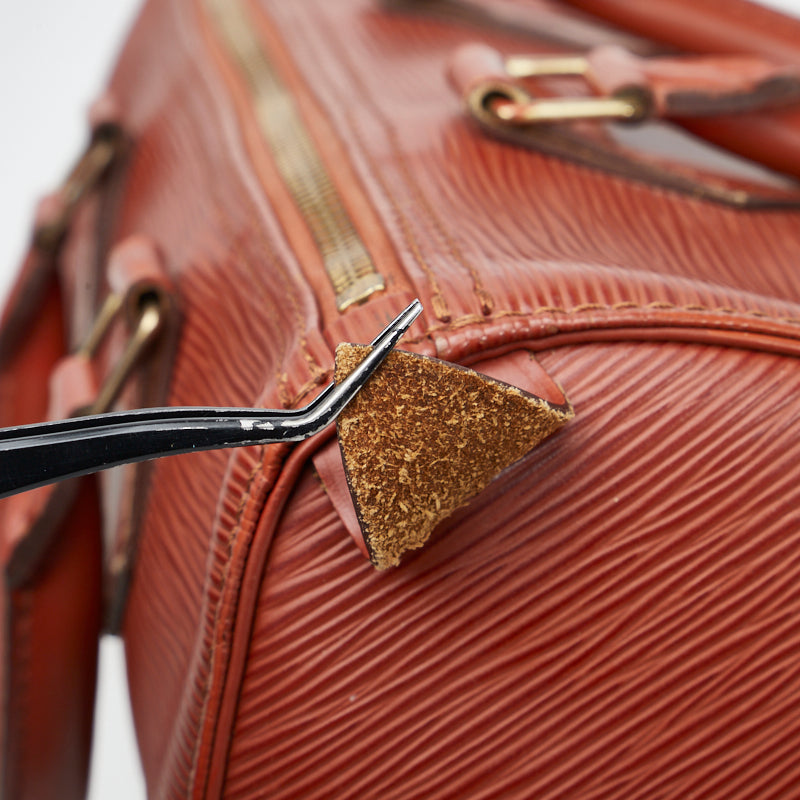 Louis Vuitton Epic Speed 25 Handbag Mini Boston Bag M43013 Kenyan Brown Leather  Louis Vuitton