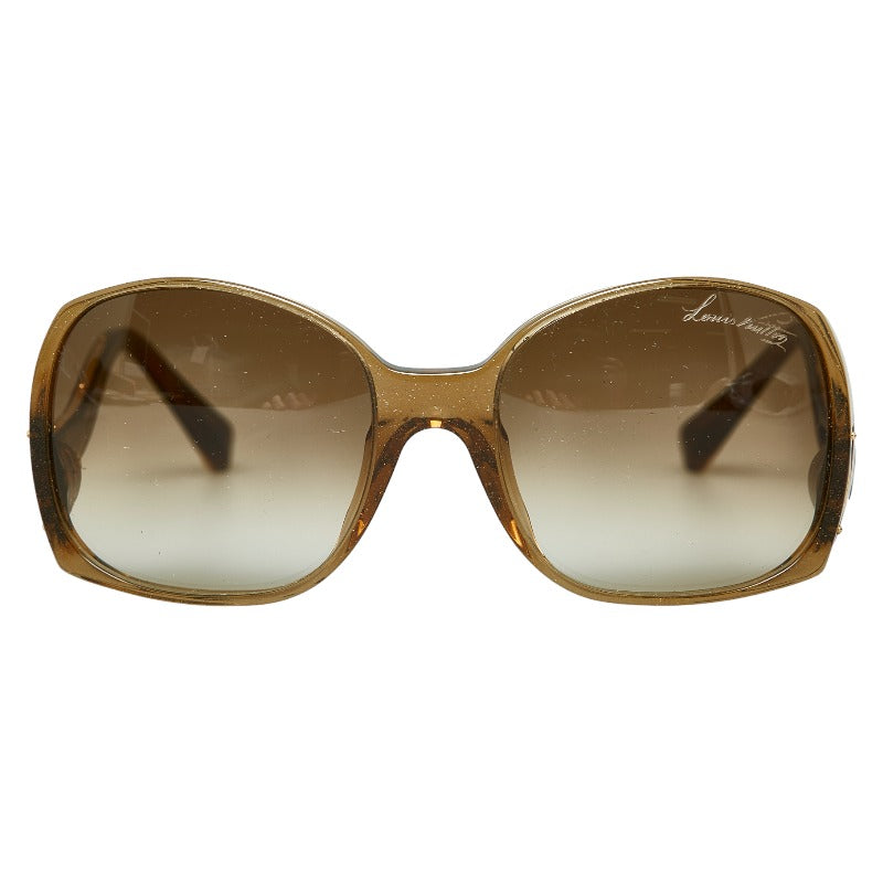 Louis Vuitton Gina Light Glitter Sun Glass Z0052E Brown Plastic  Louis Vuitton