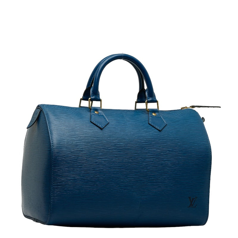 Louis Vuitton Speedy 30 in Epi Toledo Blue M43005