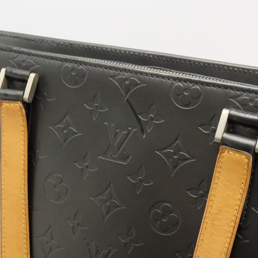 Louis Vuitton Louis Vuitton Monogram Mat Wildwood Toast Bag Semi-Sharder Noir Black M55102