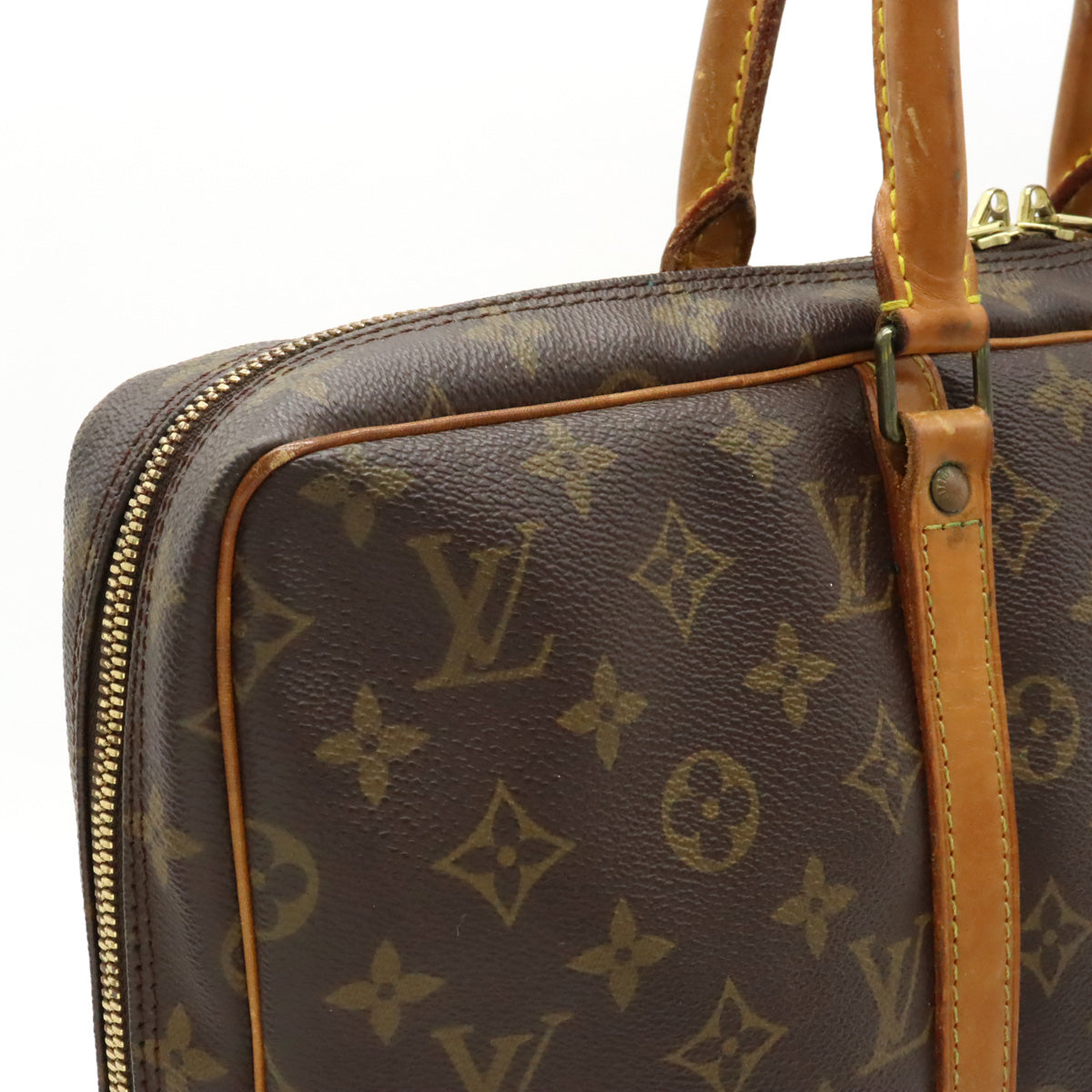 Louis Vuitton Monogram Port Documentary Voyager PDV Paper Bag Business Bag Briefcase M53361