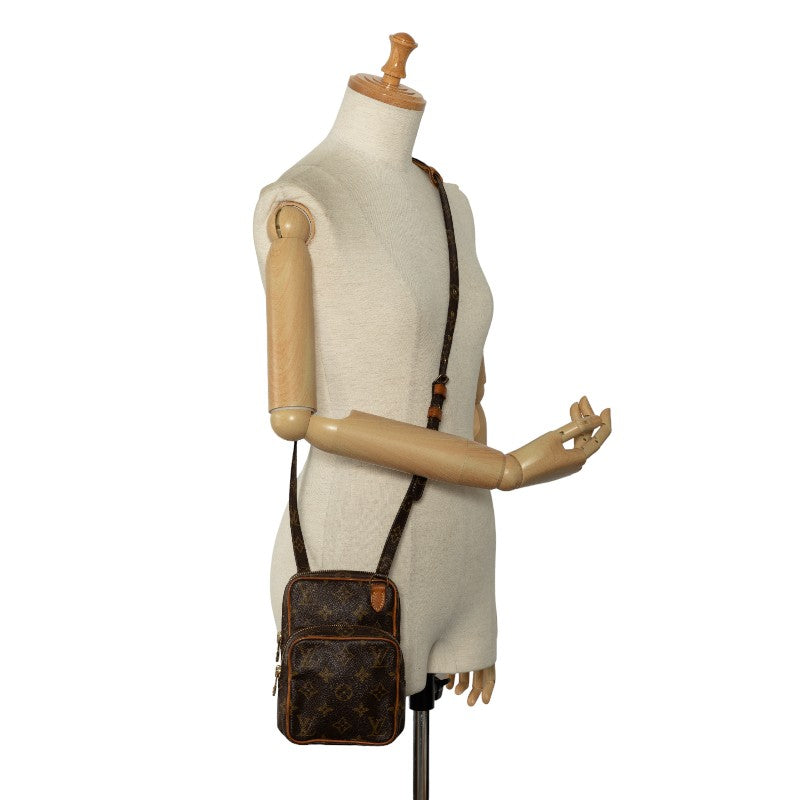 Louis Vuitton Monogram Mini Amazon Slipper Shoulder Bag M45238 Brown PVC Leather  Louis Vuitton