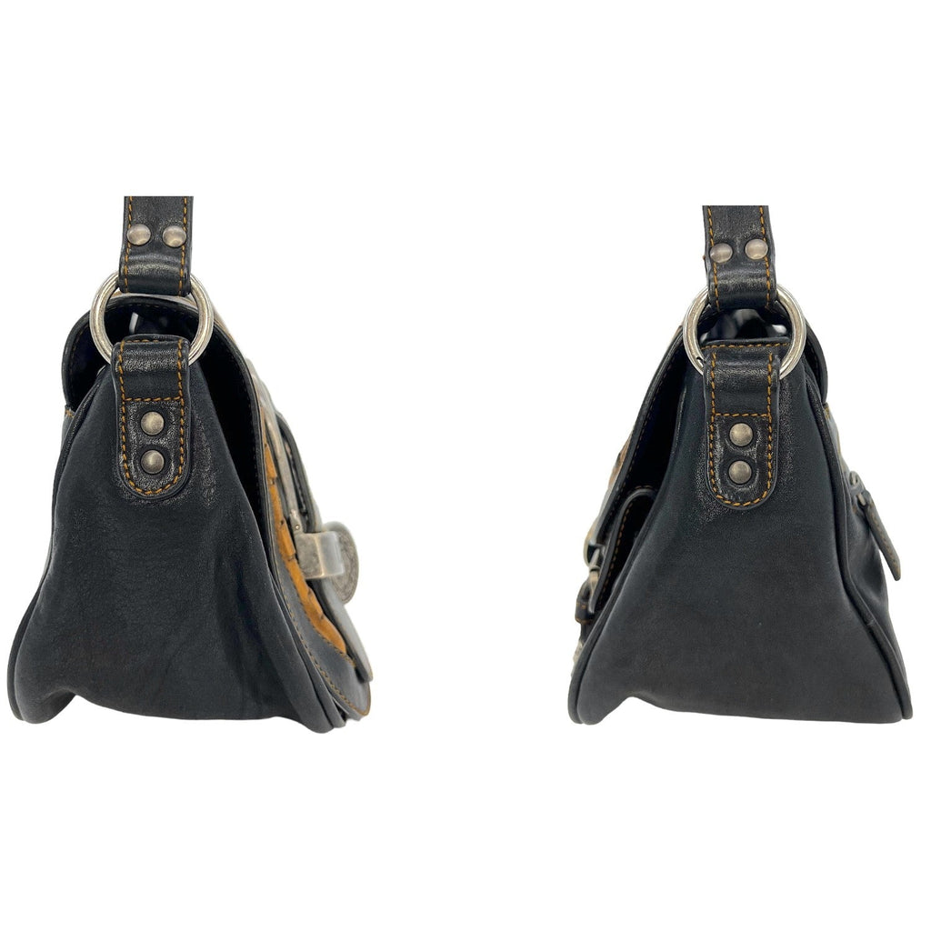 Christian Dior Medium Gaucho Crossbody Saddle Bag
