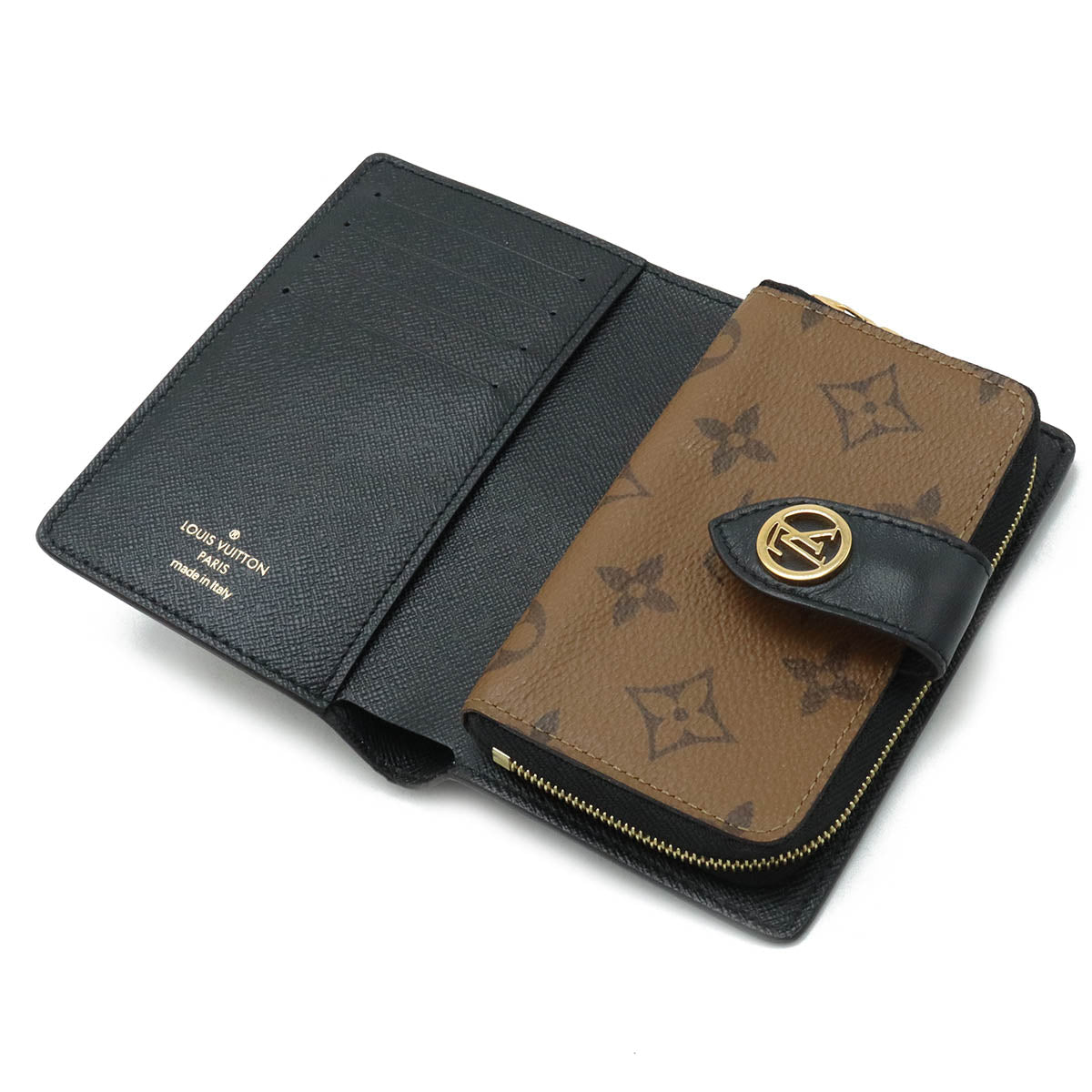 Louis Vuitton Monogram Revers Portfolio Giulietta Double Fold Wallet Double Fold Wallet M69432