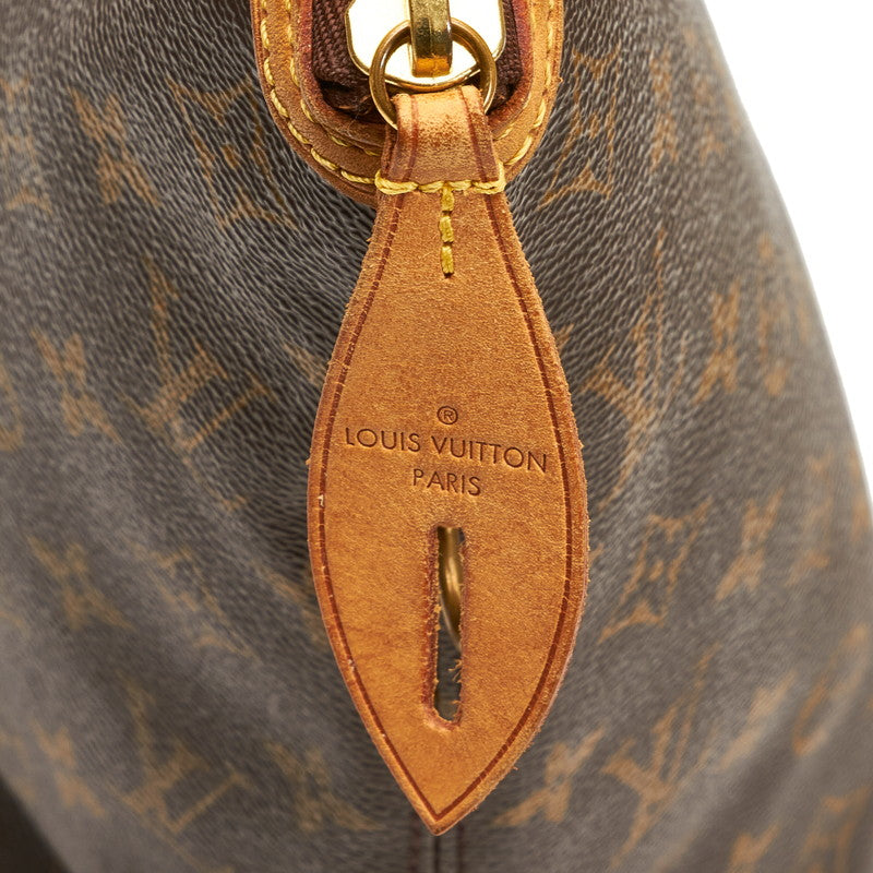 Louis Vuitton Monogram M40606 Handbag PVC/Leather Brown