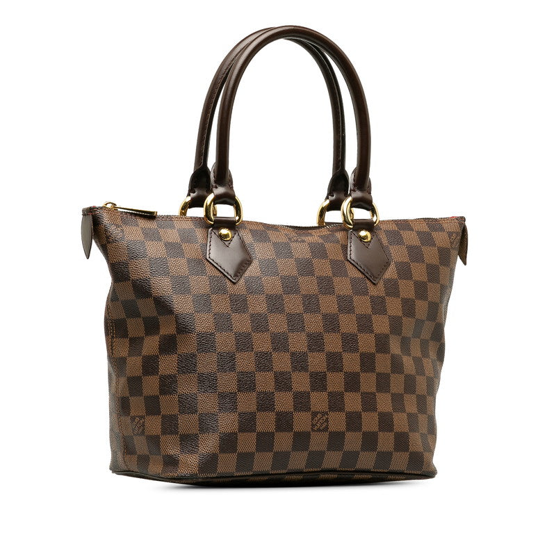 Louis Vuitton Louis Vuitton Damière N51183 Handbag PVC/Leather Brown