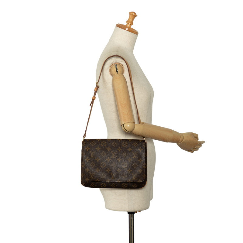 Louis Vuitton Monogram Musette Tango Short Shoulder Bag M51257 Brown