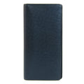 Louis Vuitton Navy Leather Portefeuille Brazza wallet accessories