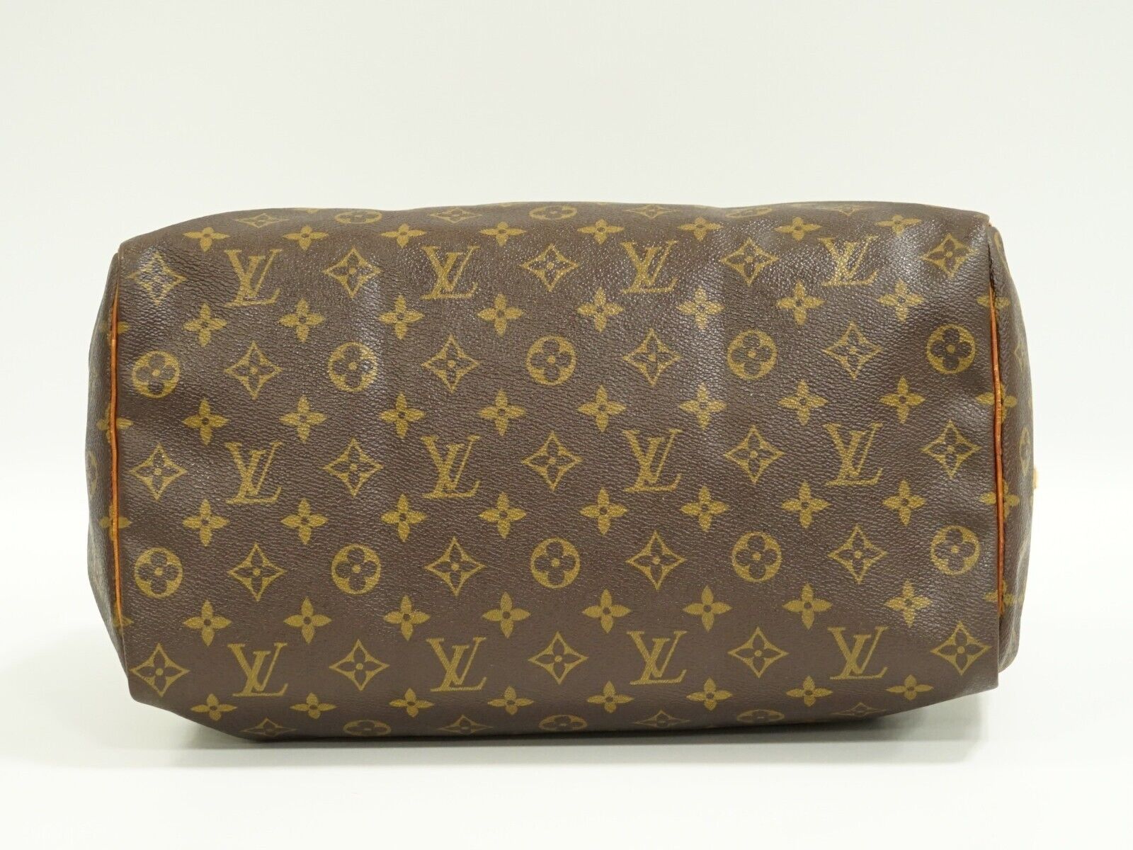 Louis Vuitton Brown Canvas Speedy 35 handbag bag