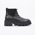 Gucci Nappa Matelasse Frances Black Leather EU 40 UK 7
