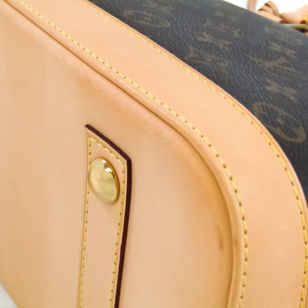 Louis Vuitton Brown Canvas Alma handbag bag