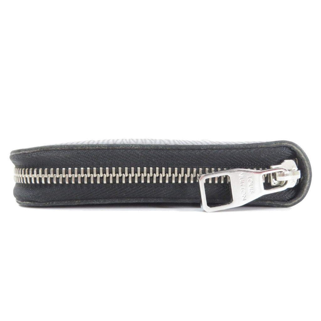 Louis Vuitton Black Leather Zippy organizer wallet accessories