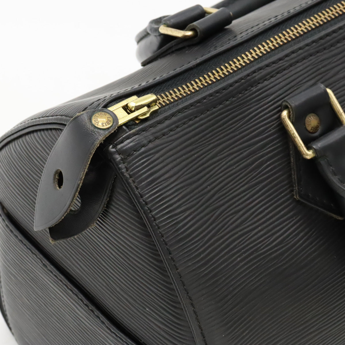 Louis Vuitton Louis Vuitton Epic Speed 25 Bag Mini Boston Bag Black Black M43012