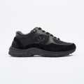Chanel CC Logo Sneaker Black Leather EU 42 UK 8