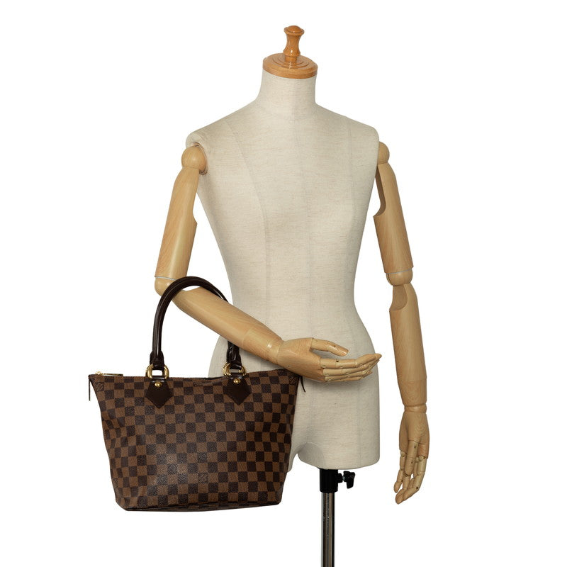 Louis Vuitton Louis Vuitton Damière N51183 Handbag PVC/Leather Brown