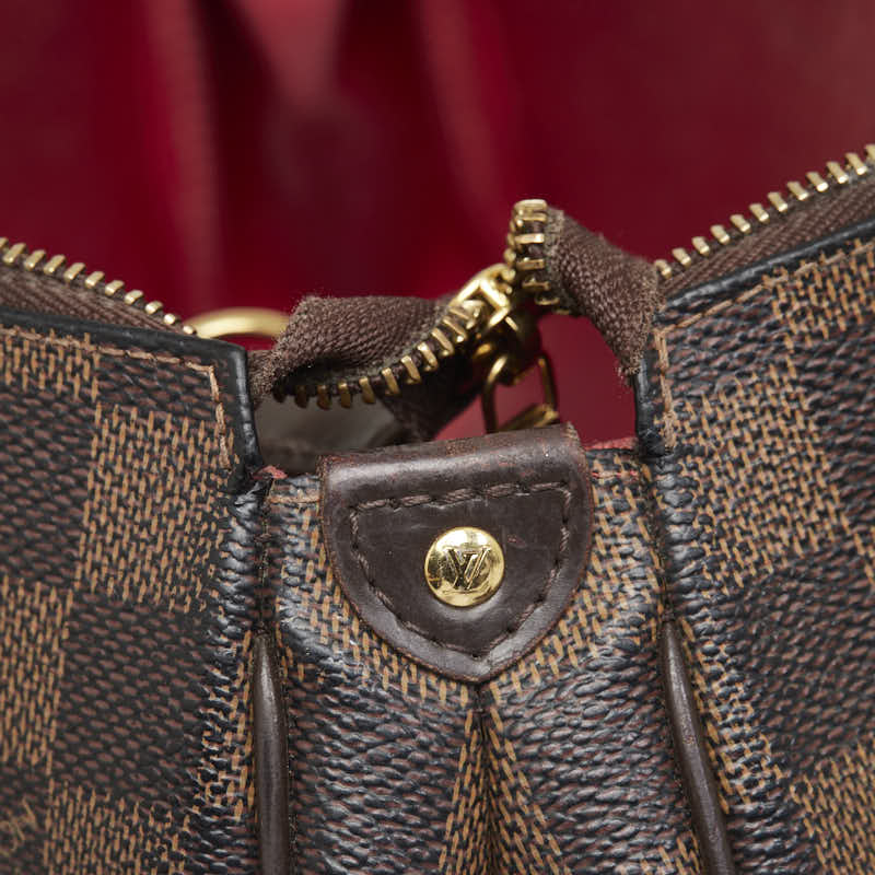 Louis Vuitton Eva Chain Handbags 2WAY N55213 Brown PVC Leather Ladies Louis Vuitton