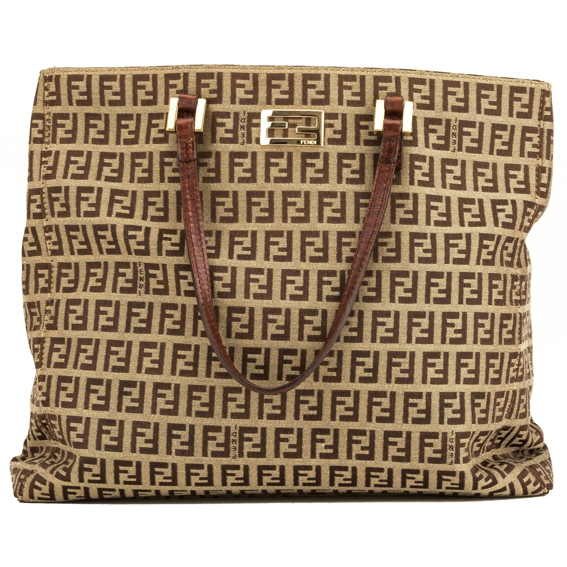 Fendi Brown Zucca Tote (4103017)