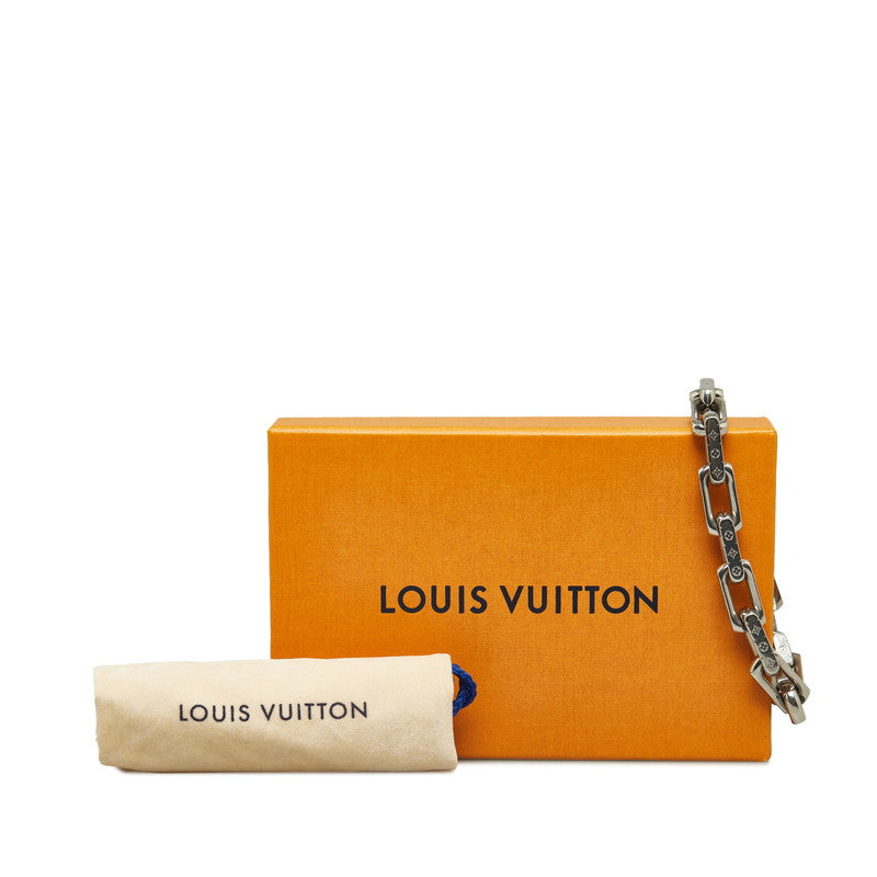Louis Vuitton Monogram Chain Bracelet M00309 Silver Metal  Louis Vuitton