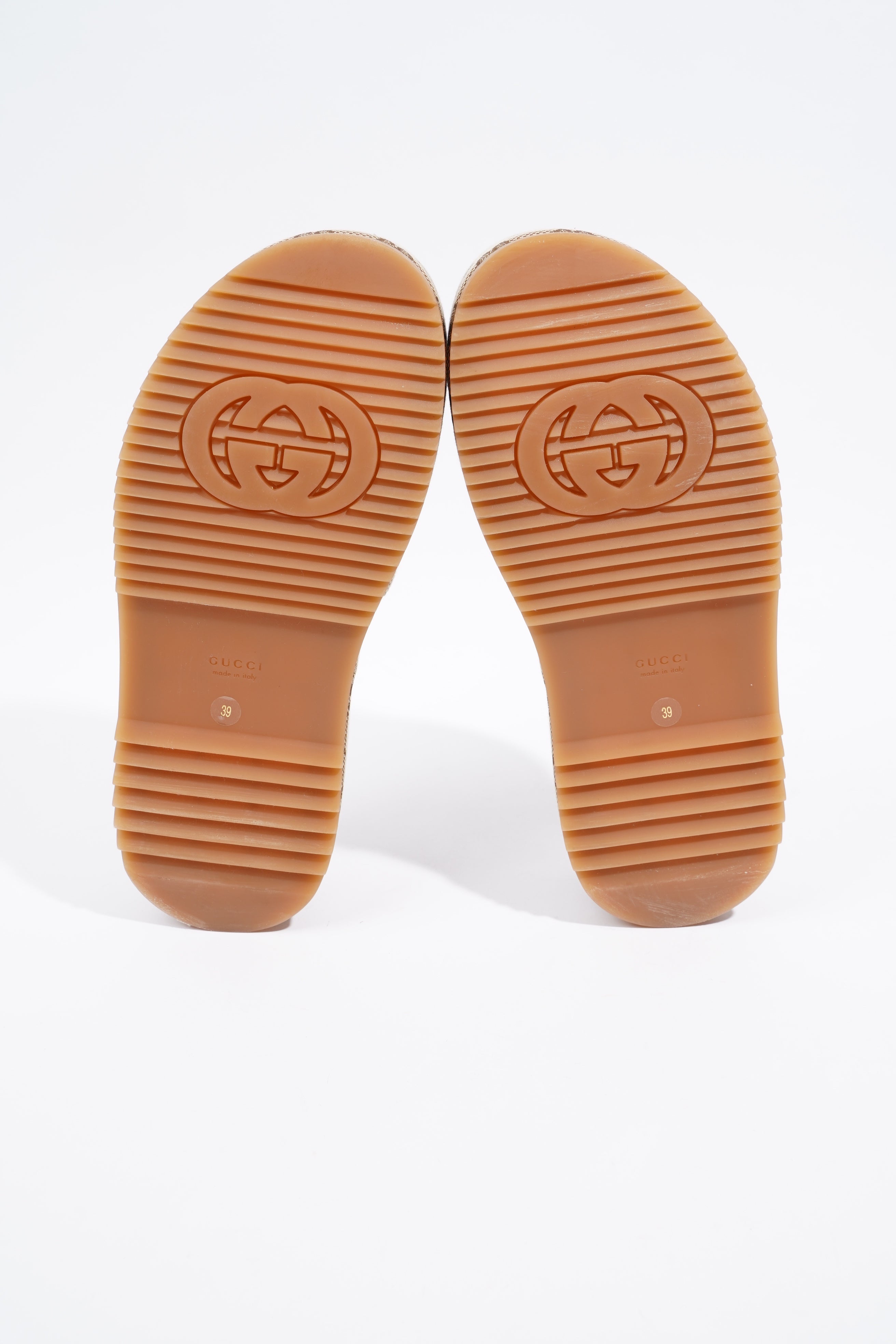 Gucci Platform Sandal Supreme Canvas EU 39 UK 6