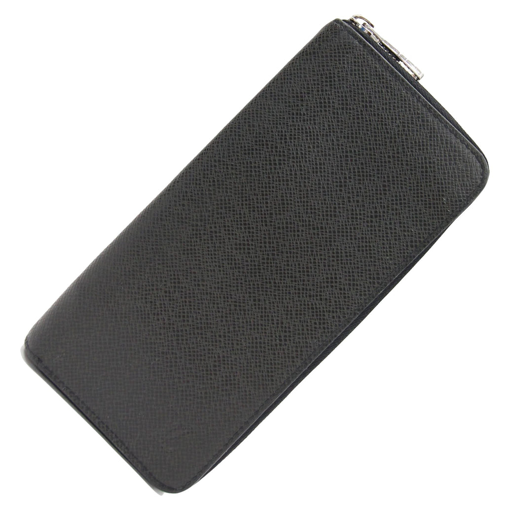 Louis Vuitton Black Leather Zippy Wallet Vertical wallet accessories
