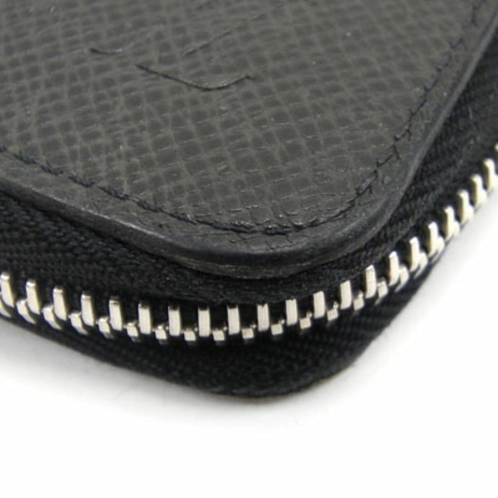 Louis Vuitton Black Leather Zippy Wallet Vertical wallet accessories