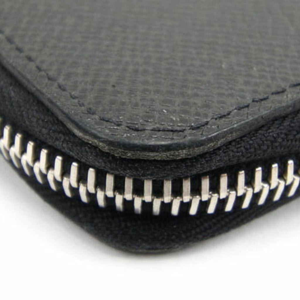Louis Vuitton Black Leather Zippy Wallet Vertical wallet accessories