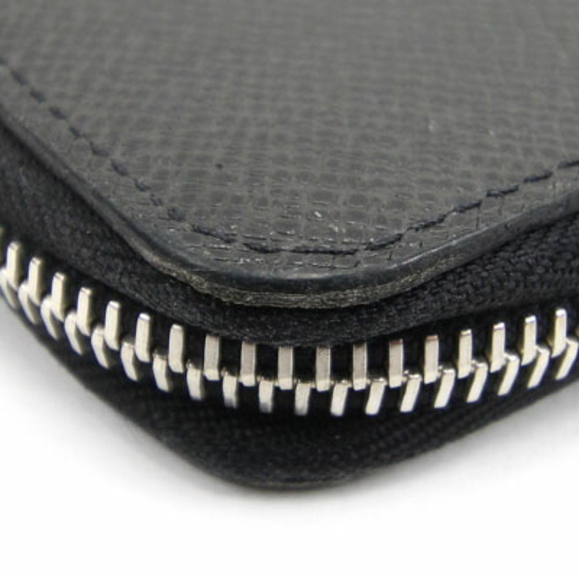 Louis Vuitton Black Leather Zippy Wallet Vertical wallet accessories