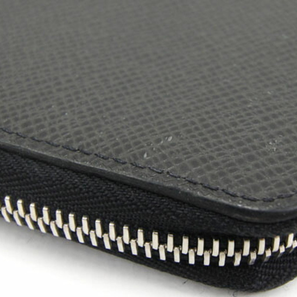 Louis Vuitton Black Leather Zippy Wallet Vertical wallet accessories