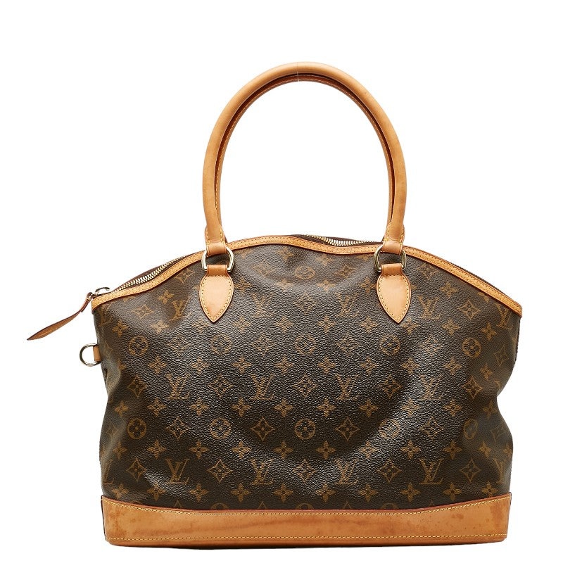 Louis Vuitton Monogram M40104 Handbag PVC/Leather Brown Ladies & Gentlemen