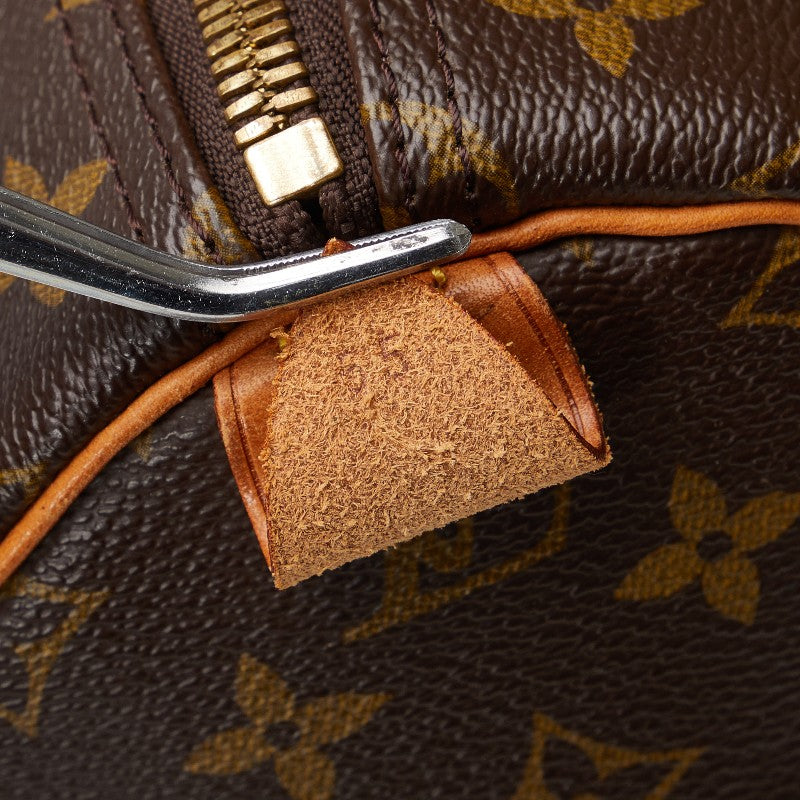 Louis Vuitton Monogram Keepall 55 Boston Bag Travel Bag M41424 Brown