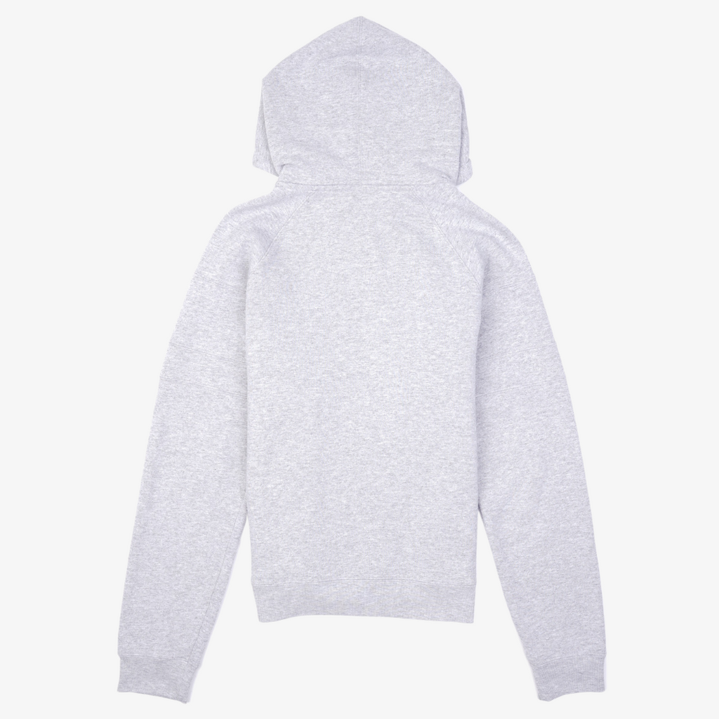 Saint Laurent Womens Logo Hoodie Grey XL