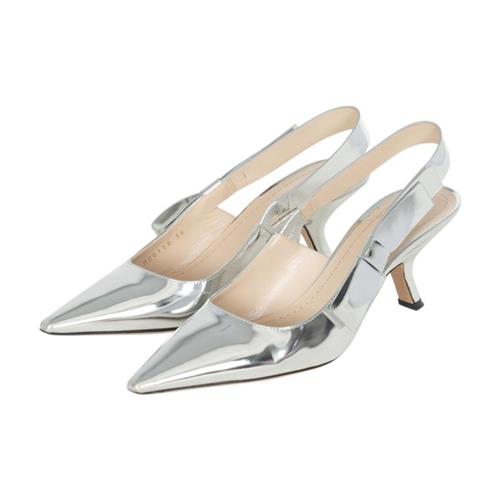 Christian Dior Mirror Finish Slingback Pumps
