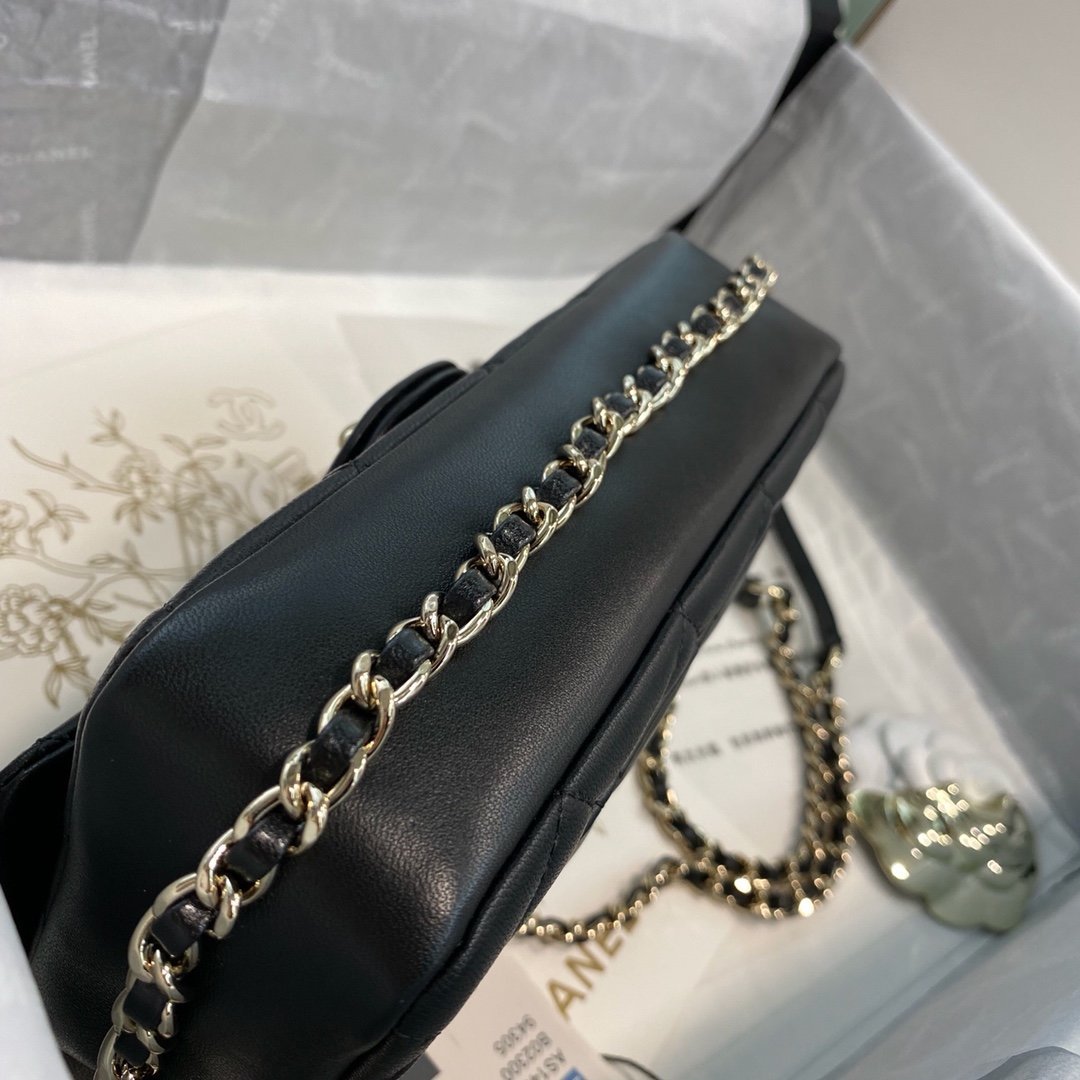 Chanel Mini Flap Bag Black Lambskin