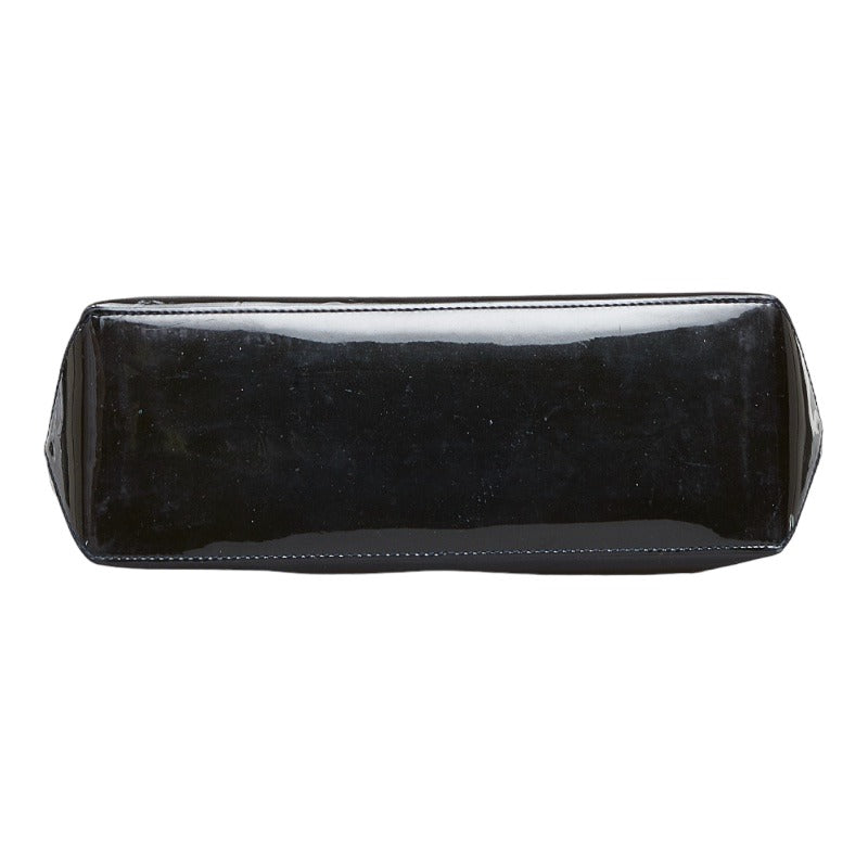 Louis Vuitton Monogram Verney Wilshere PM Handbag M91451 Blue Amphitheater Black Patent Leather  Louis Vuitton