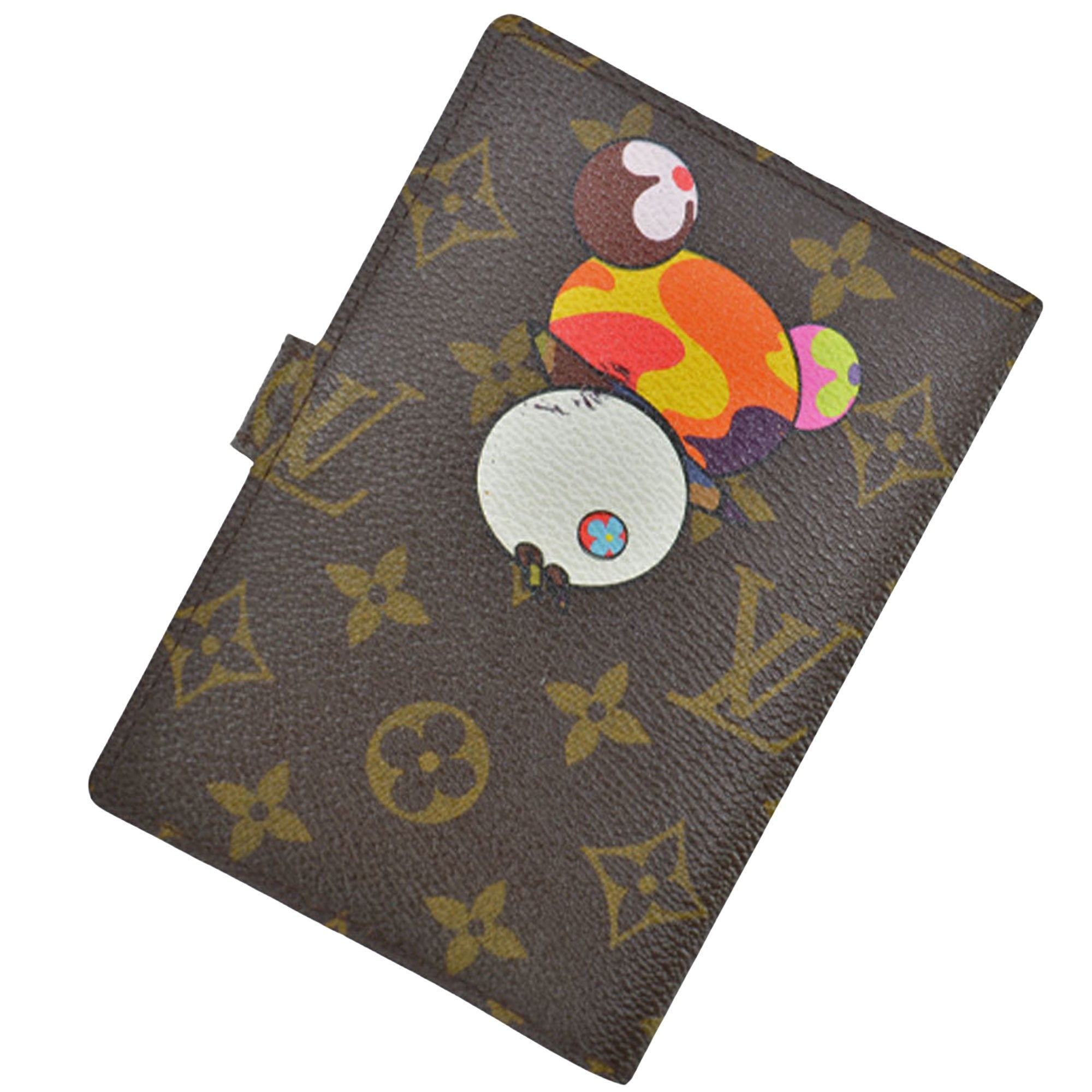 Louis Vuitton Brown Canvas Agenda wallet accessories