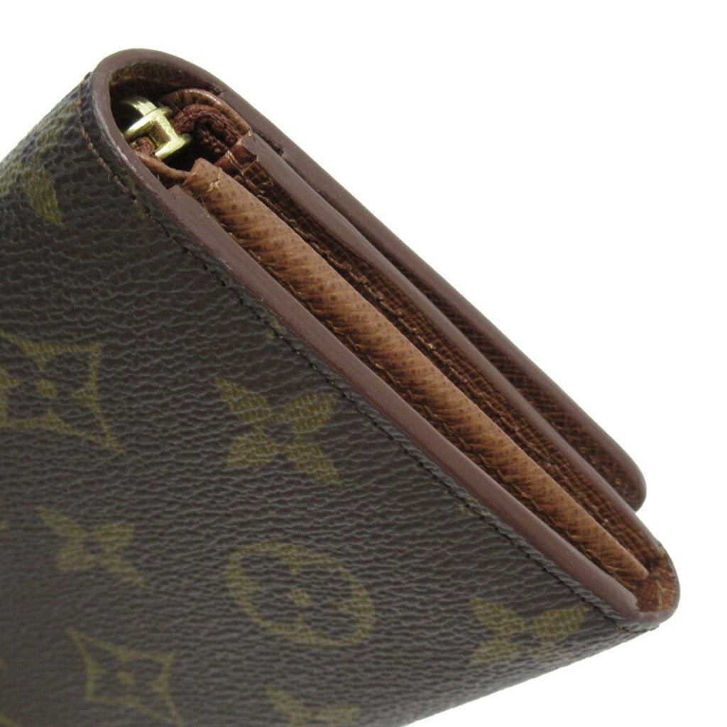 Louis Vuitton Brown Canvas Tresor wallet accessories